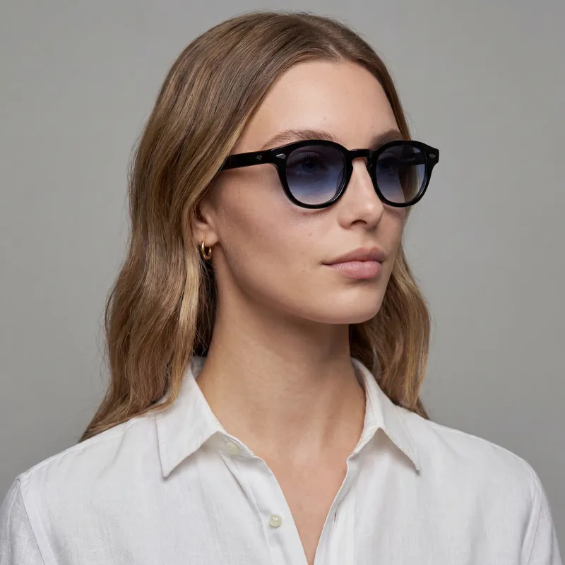 MIDNIGHT - Handcrafted Italian Acetate Sunglasses